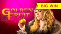 Golden Fruit Slot - Big Win Bonus - 4 Symbol Trigger!