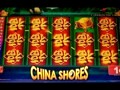 Konami - China Shores - Slot Machine Bonus - **nice Win**