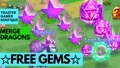 Merge Dragons • How to Get Gems 135 Free Dragons Gems