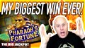 My Biggest Win Ever on Pharaohs Fortune Slots