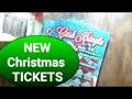 New $5 Cash Kringle Christmas Lottery Scratch Tickets.