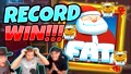 Record Win! Fat Santa Big Win - Mega Win on Casino Slot