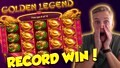 Record Win!!! Golden Legend Big Win - Casino - Free Spins