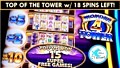 Top of the Tower with 18 Spins Left! Wonder 4 Tower