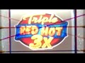 Triple Red Hot 777 Live Play Slot Machine in Las Vegas