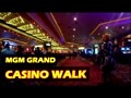 Walking Through the Mgm Grand Hotel & Casino in Las Vegas