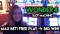 Winning Big on Free Play with Wonder 4 Slots!!! Bonuses