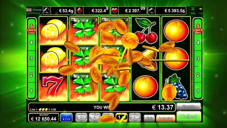 40 Burning Hot Slot Machine