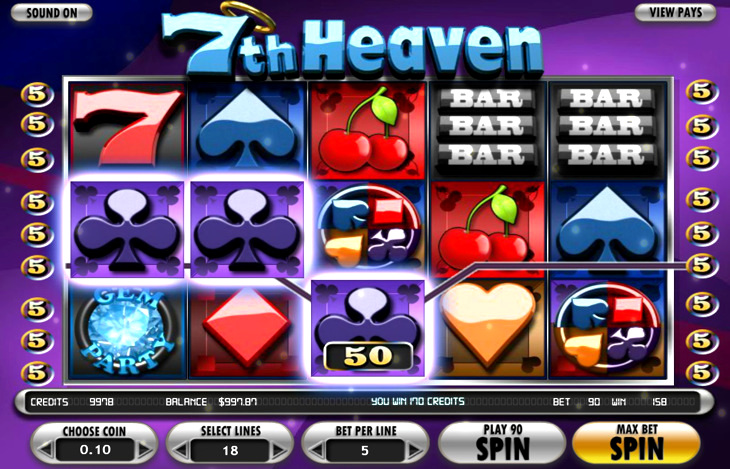 7th Heaven Slot Machine