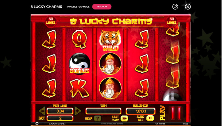 8 Lucky Charms Slot Machine