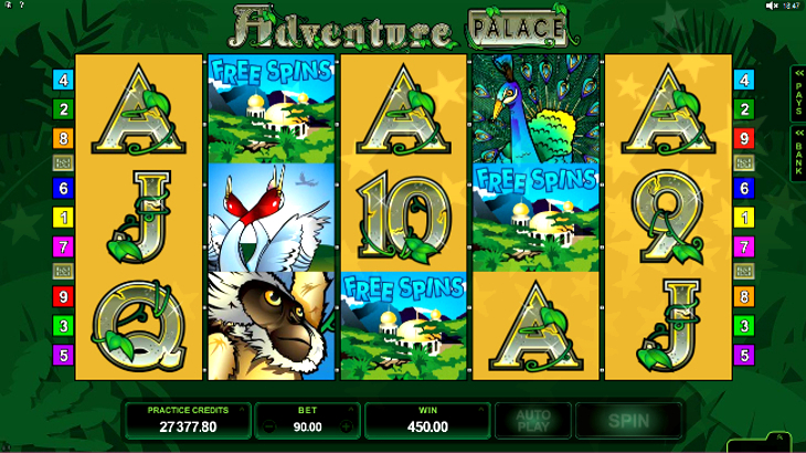 Adventure Palace Slots