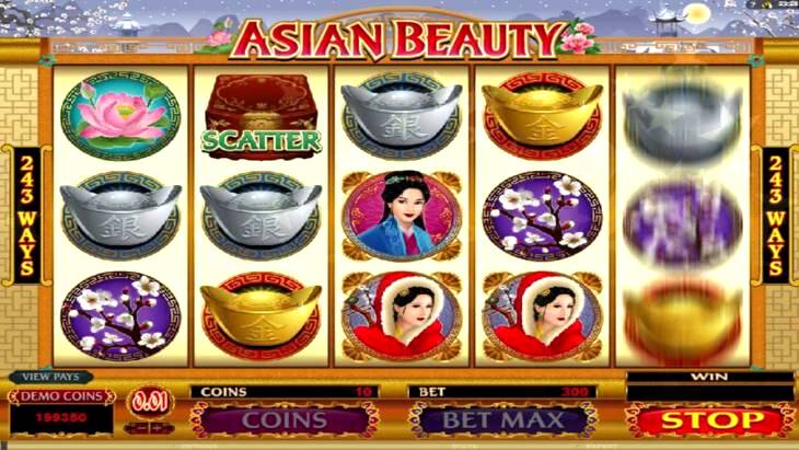 Asian Beauty Slot Machine