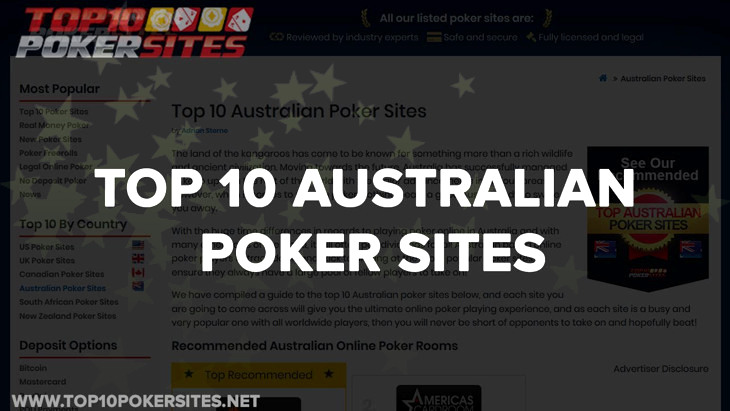Australian Poker Sites