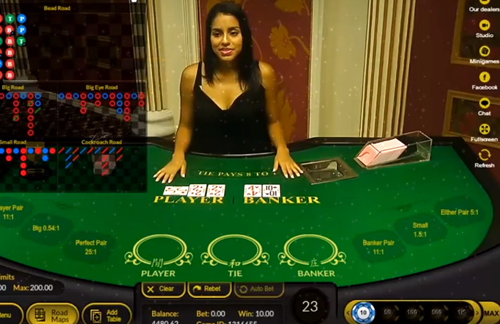 Best Live Dealer Baccarat