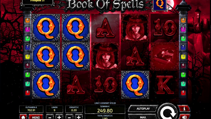 Book of Spells Slots