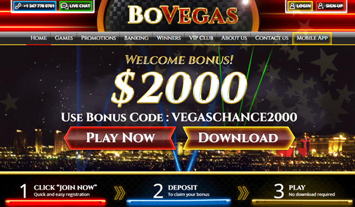 Bovegas Casino Review