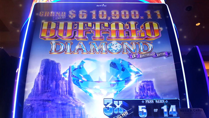 Buffalo diamond slot machine free