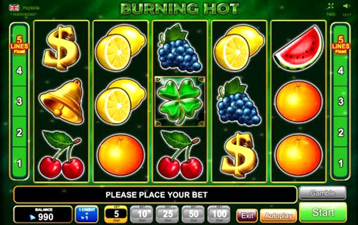 Burning Stars Slot Machine