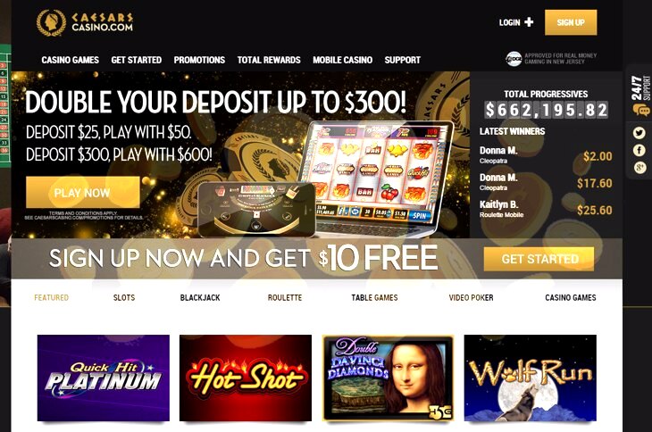 caesars casino and sport promo code