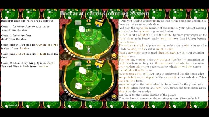 Card Counting in Baccarat
