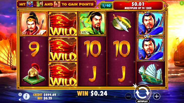 Chinese Slot Machine With Firecracker Wilds