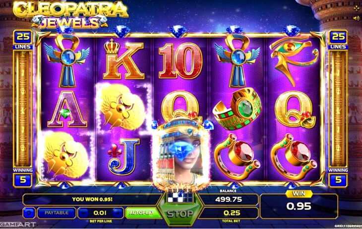 Cleopatra Jewels Slot