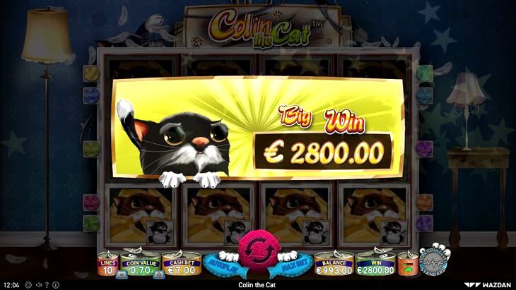 Colin the Cat Slot