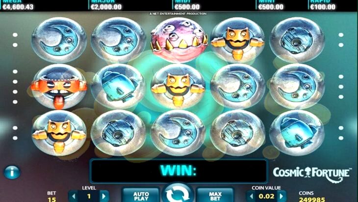 Cosmic Invaders Slot Machine