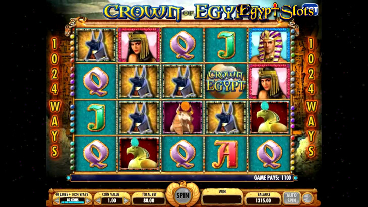 Crown of Egypt Slots