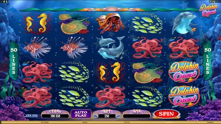 Dolphin Gold Slots Review