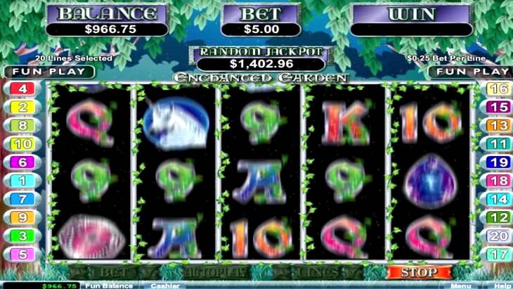 Enchanted Garden Slot Machine Online