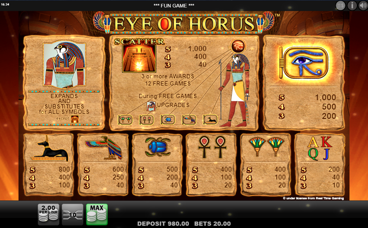 Eye of Horus Demo
