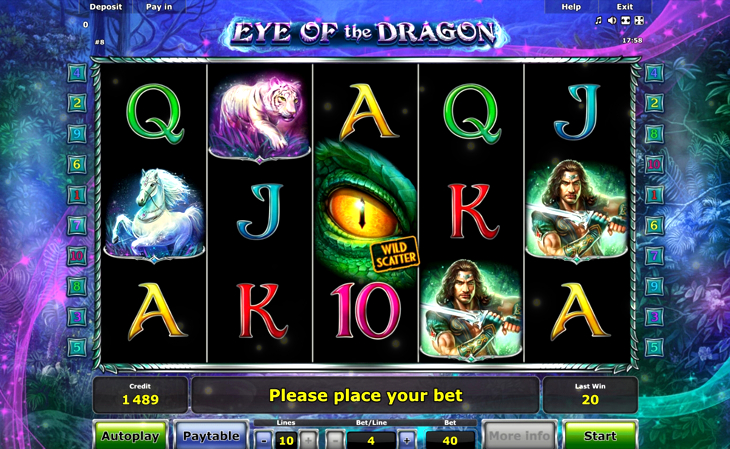 Facility Slot machines online eye of the dragon | 