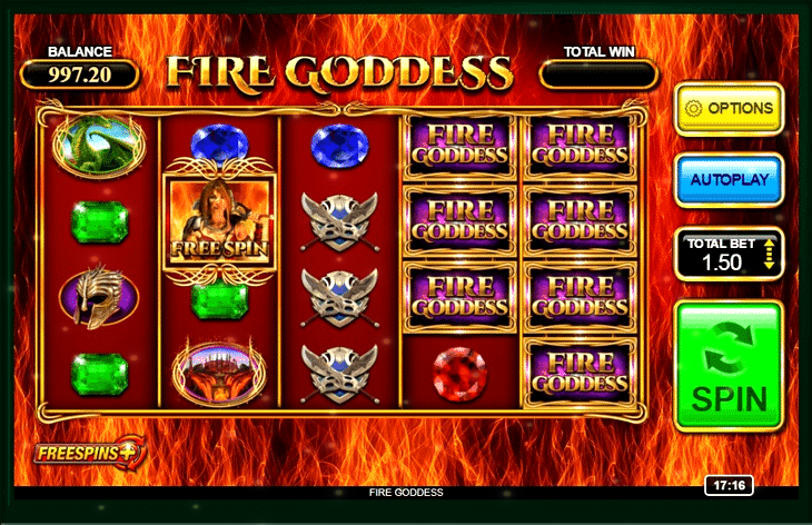 Fire Goddess Slot Machine Online