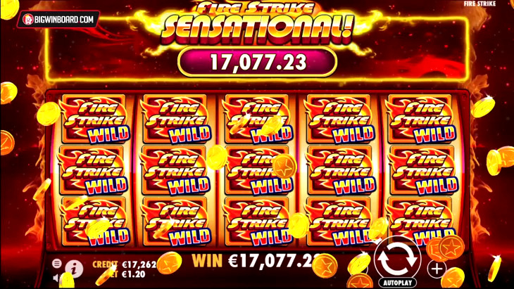 Fire Strike Slot Machine