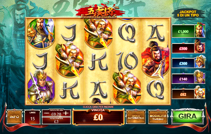 Jade palace slot machine