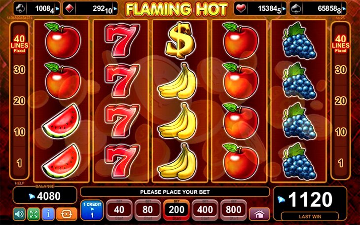 Flaming Fruit Slot