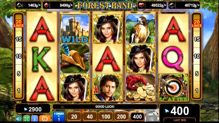 Forest Band Slot Machine Online