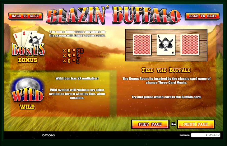 Free Blazin Buffalo