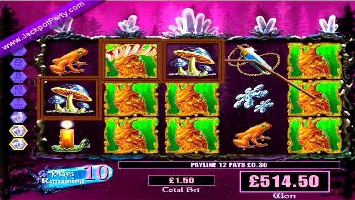 crystal forest slot machine casino near me