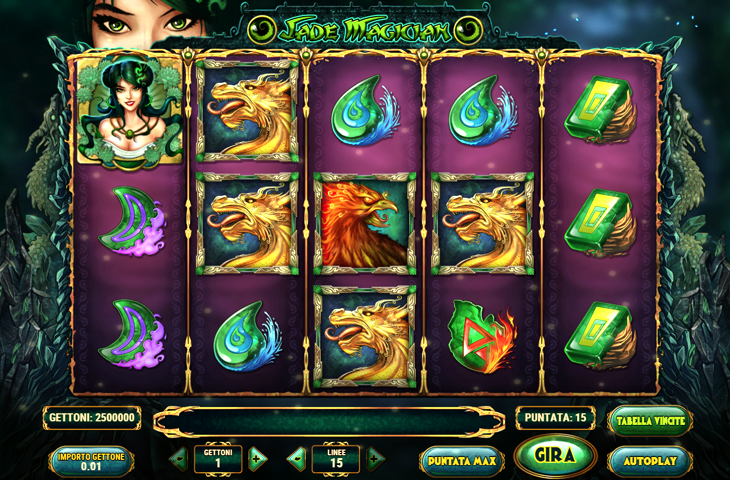 Free Jade Magician Slot Machine