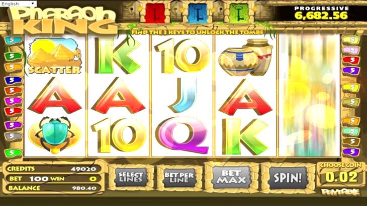 Free Pharaoh King Slot Machine