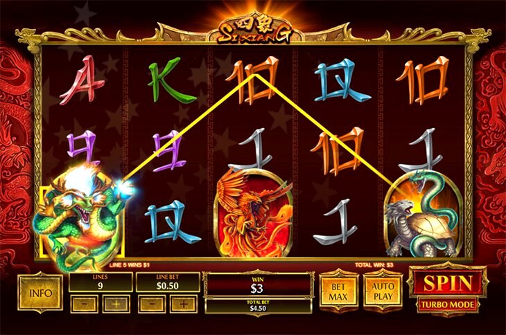 Free Si Xiang Slot Machine