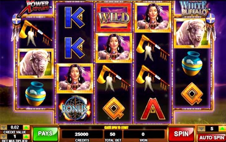 Free White Buffalo Slot Machine