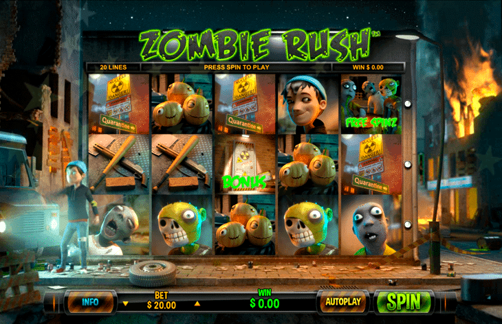 Free Zombies Slot Machine