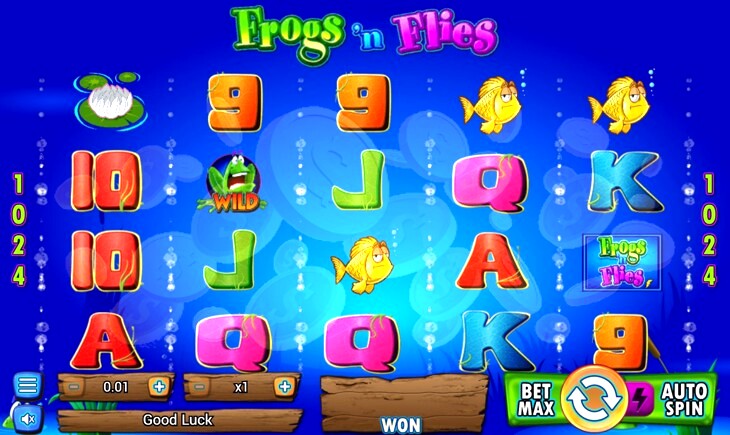 Frogs 'n Flies Slot Machine