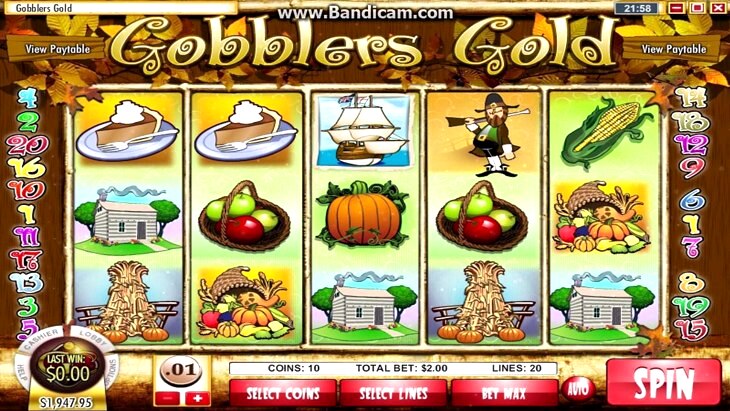 Gobblers Gold Slot Machine