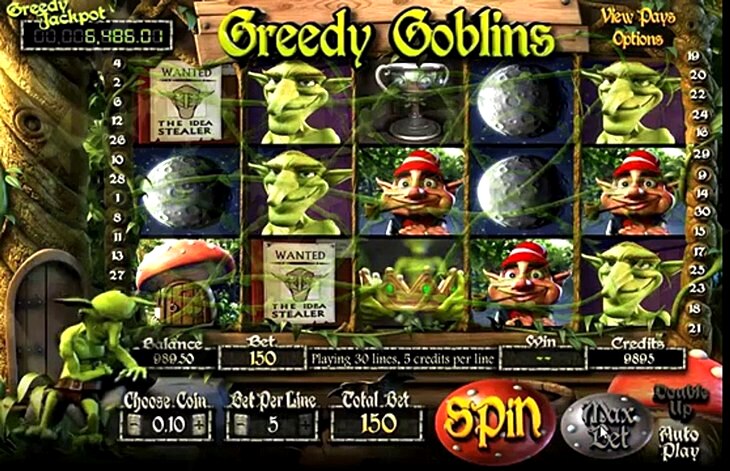 where to play goblins gold slot machine