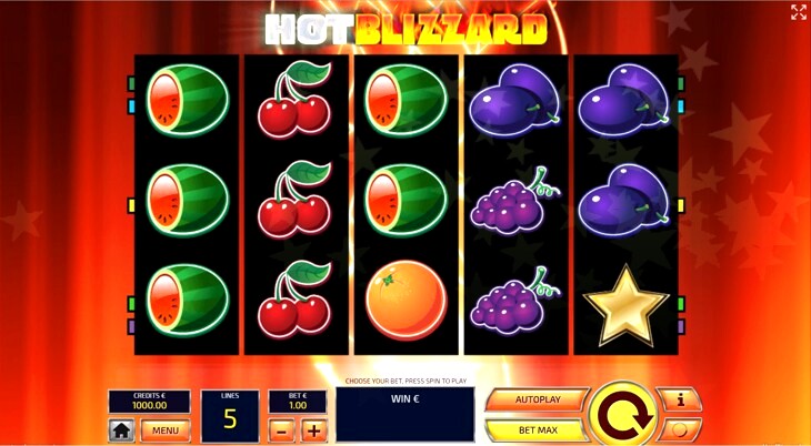 Hot Blizzard Slot Machine