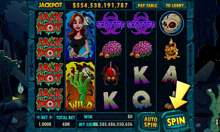 I Zombie Slot Machine